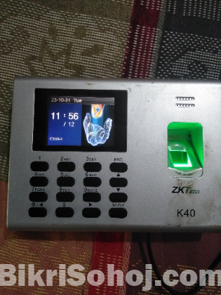 Zkteco K40 Time & Attendance Terminal Machine